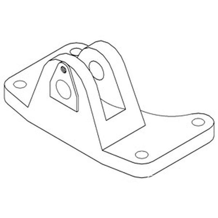 Aftermarket Rear Radius Rod Support Bracket Fits Ford/Fits New Holland 5000 5200 C5NN3N056A